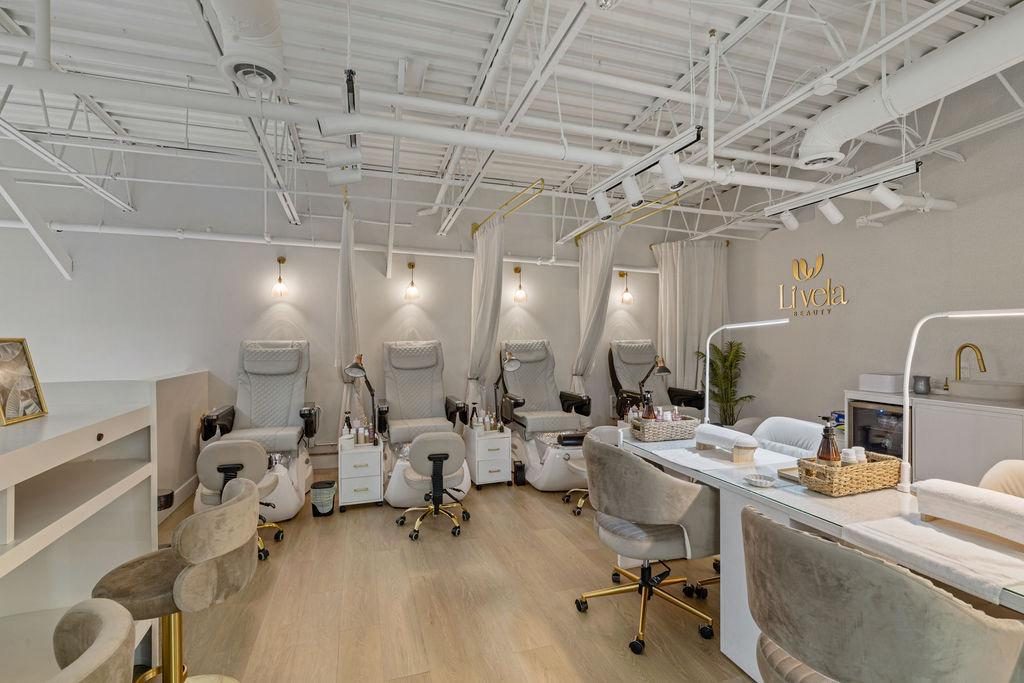 Luxury pedicure stations